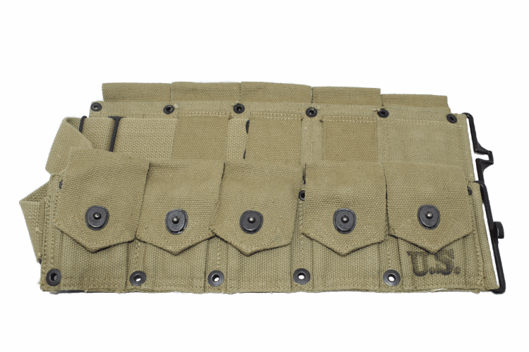 CEINTURON GARAND US ARMY 1943 - Military Classic Memorabilia