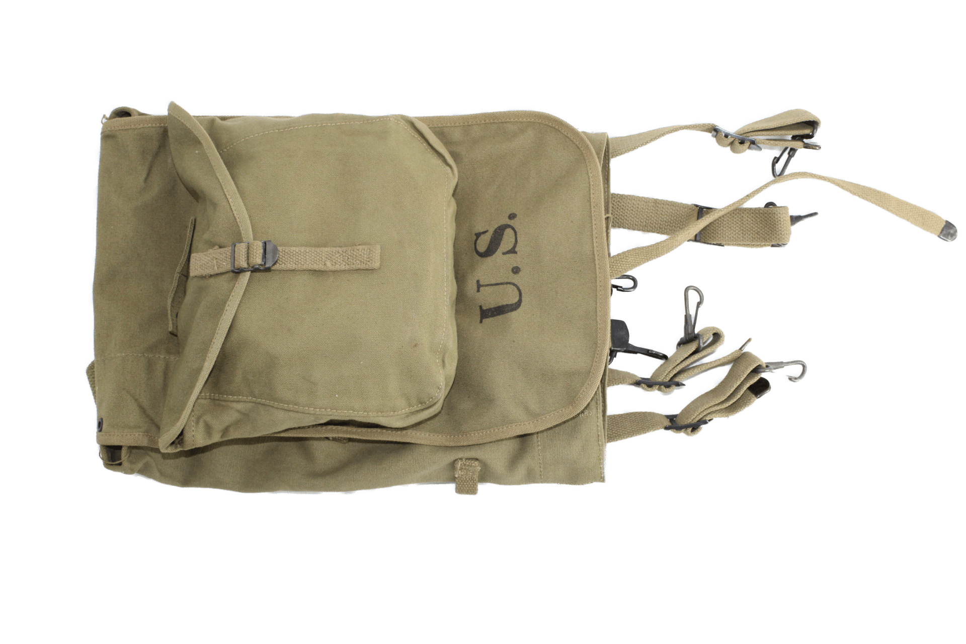 New M1928 Haversack Canvas Pack Fits 41-71 Jeep & Willys