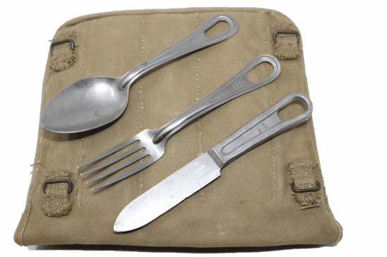 Mil Tec Couverts Us 1944 Repro Set De 3