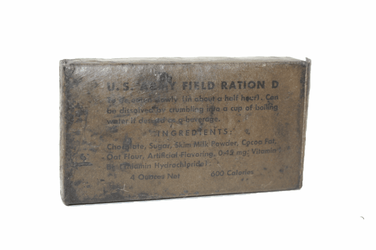 Ration D US ArmyD ration US Army - Military Classic Memorabilia