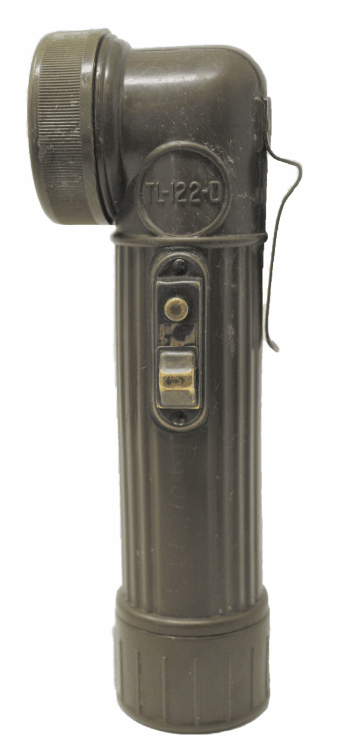 US ARMY ELECTRIC TORCH TL 122D Military Classic Memorabilia