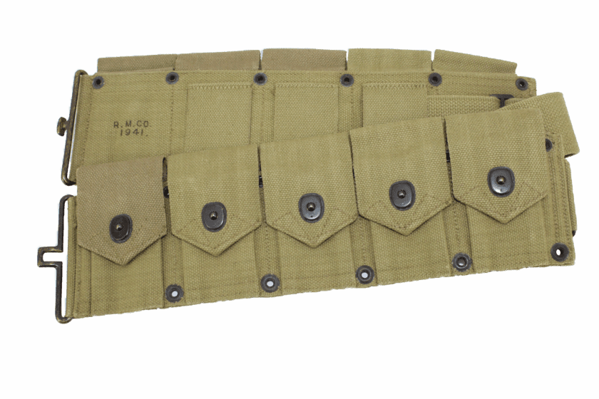 CEINTURON GARAND US ARMY 1941 - Military Classic Memorabilia