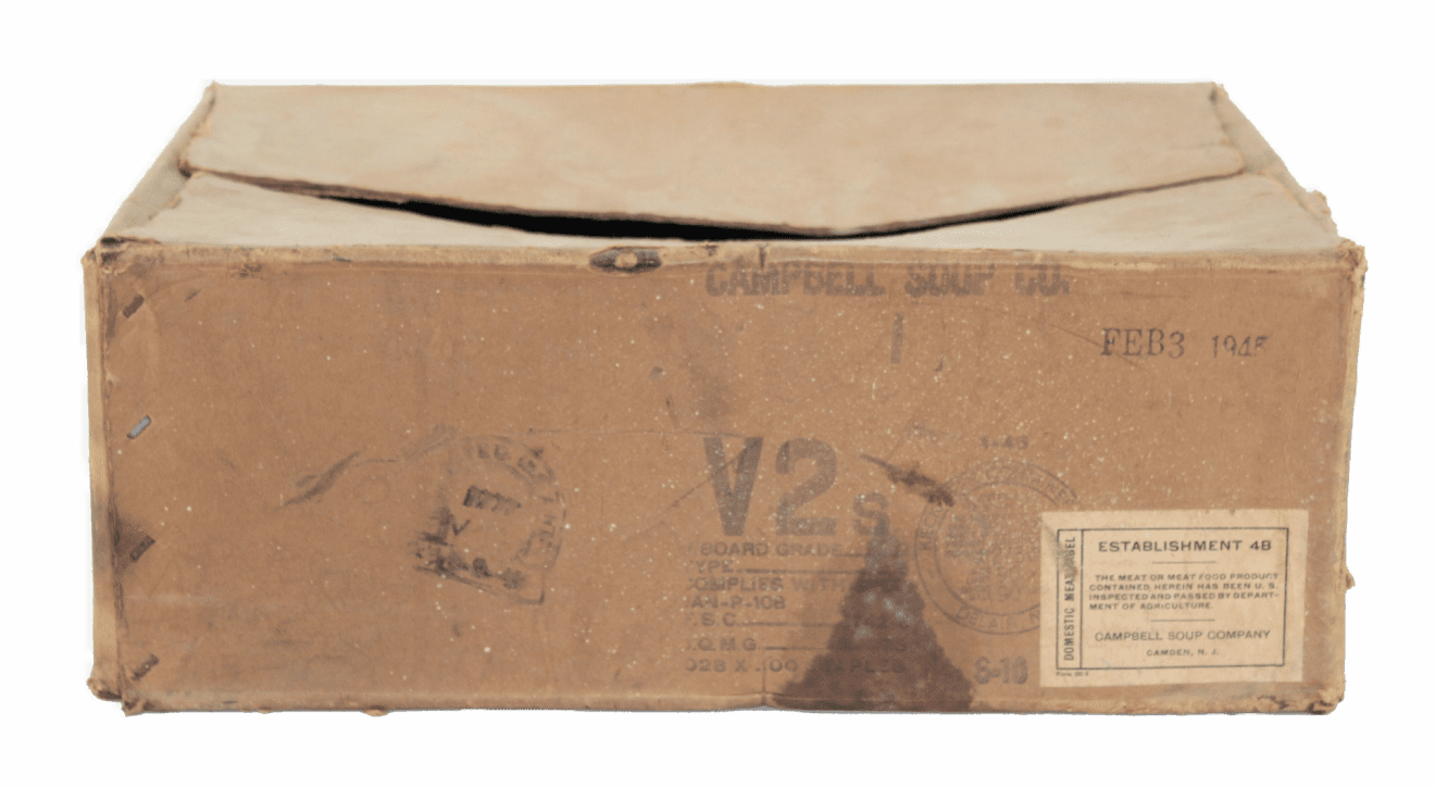 Us Army ration box 