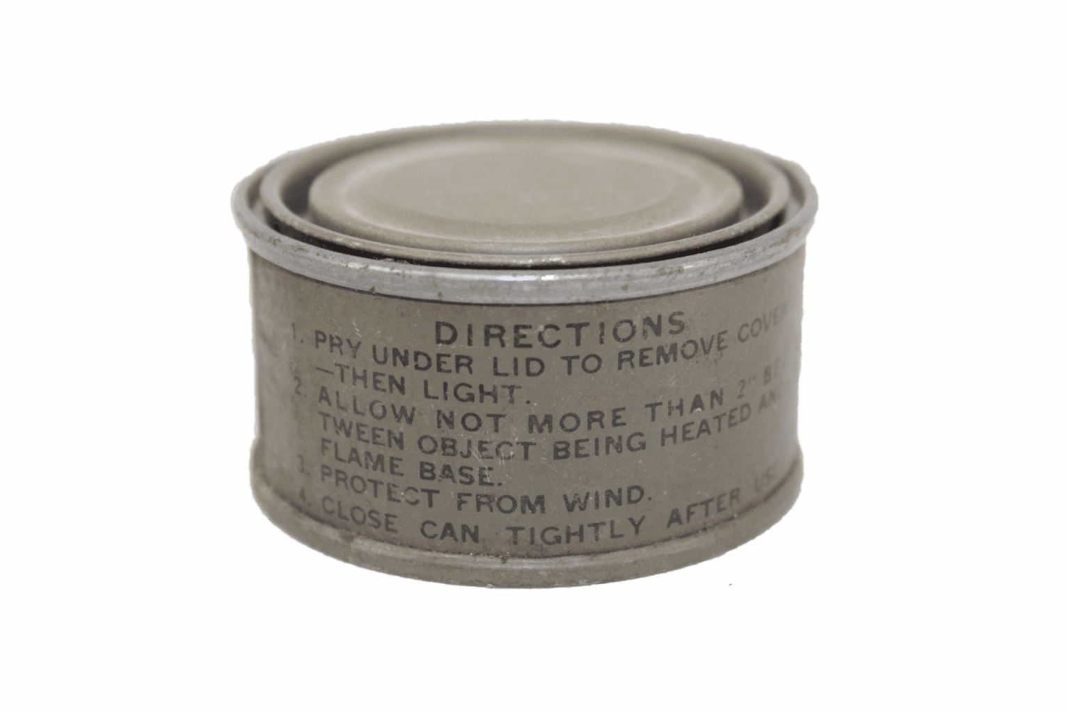 FUEL TABLET US RATION HEATING Military Classic Memorabilia