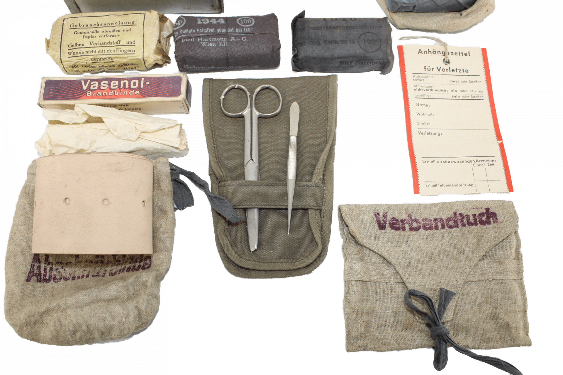 Medical box Verbandkasten complete - 1941