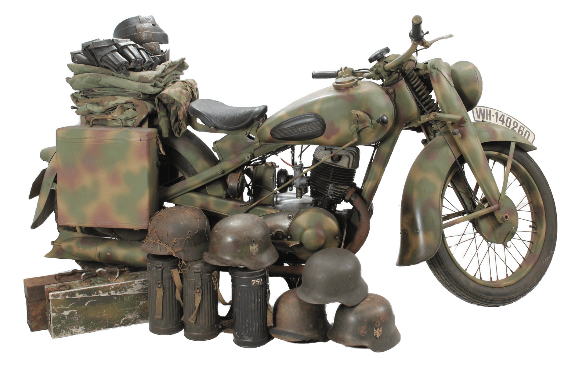 Objets militaires de collection seconde guerre mondiale