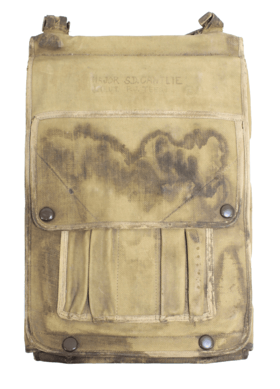 Map Case 14th Field Regiment - Royal Canadian Artillery