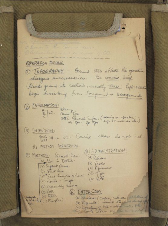 Map Case 14th Field Regiment - Royal Canadian Artillery - Image 11