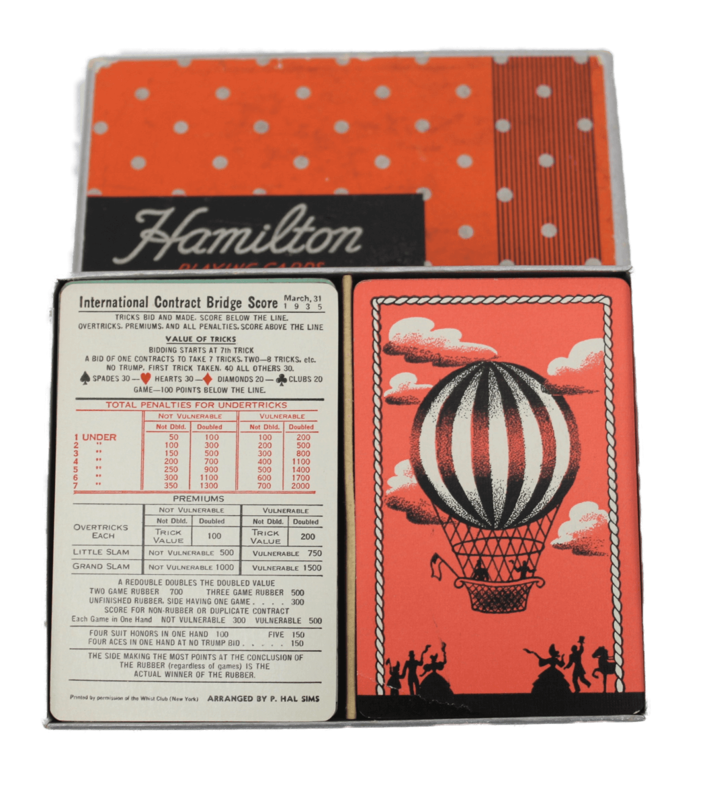 CARD GAME 1935 Military Classic Memorabilia