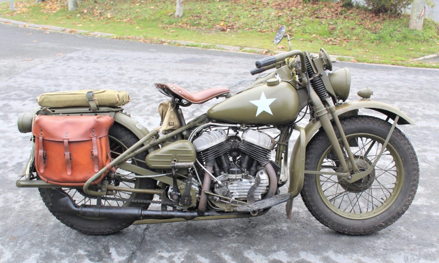 HARLEY DAVIDSON WLA-1944 - Military Classic Memorabilia