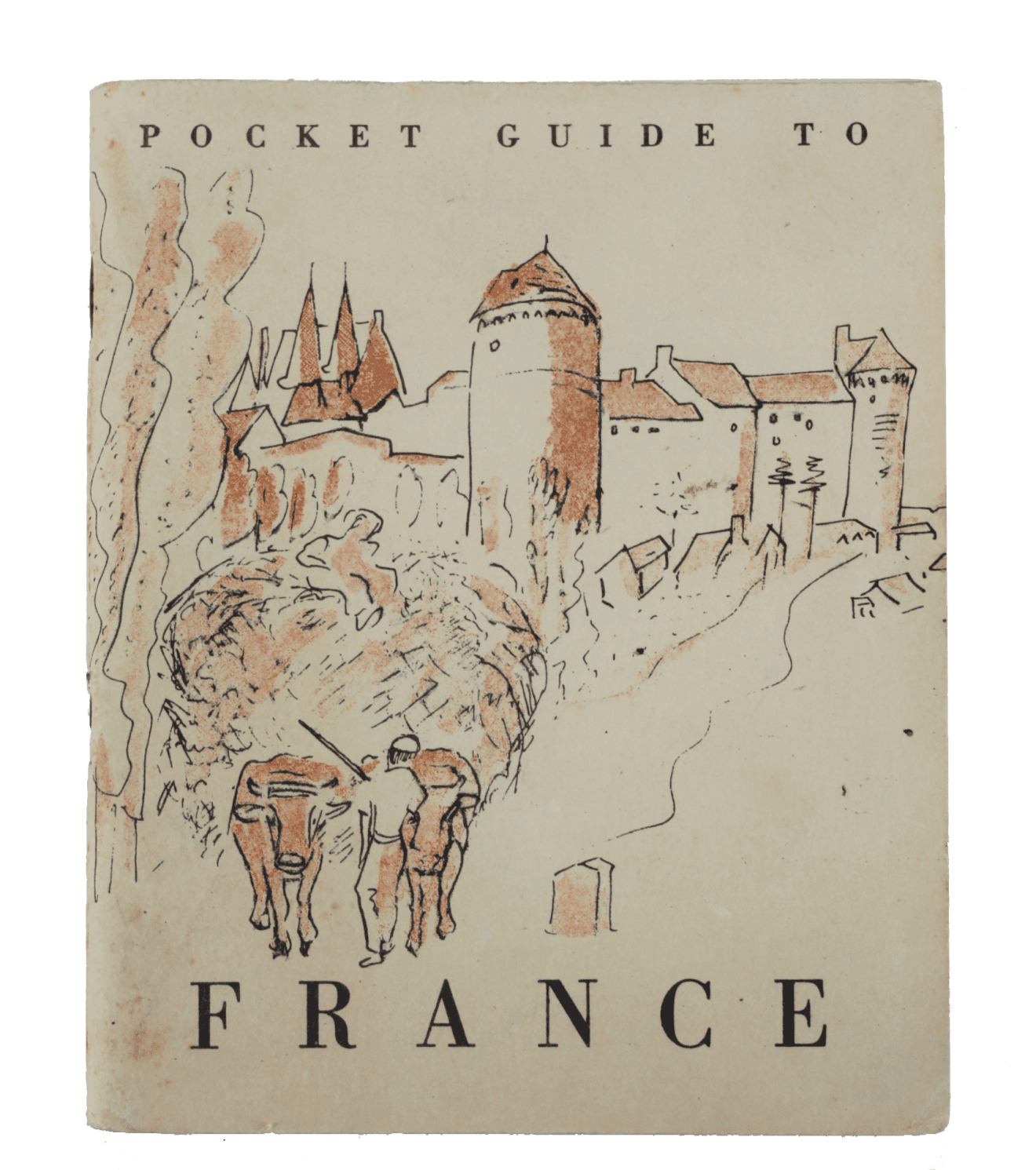 LIVRET "POCKET GUIDE TO FRANCE" 1944 Military Classic Memorabilia