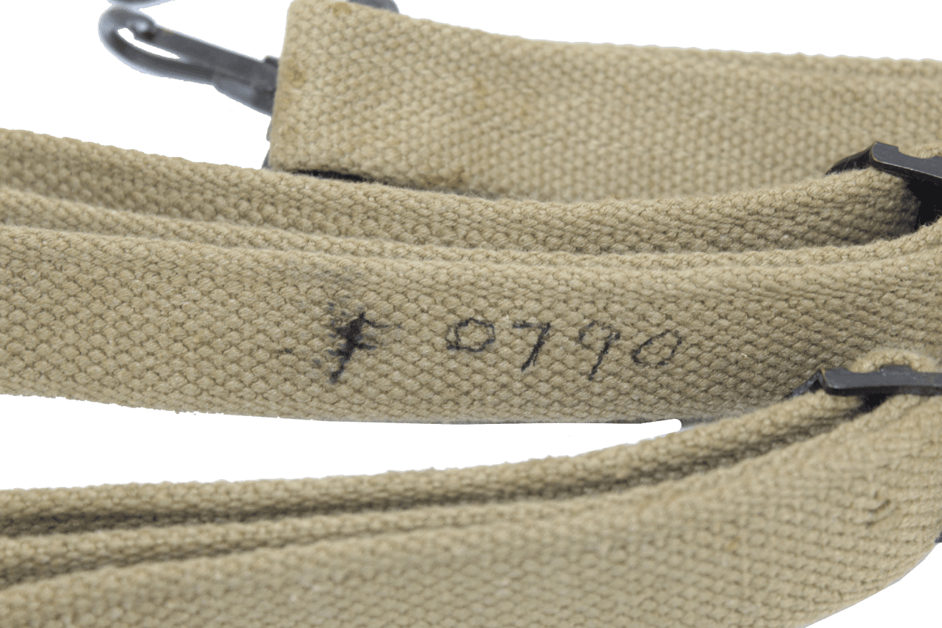 Vintage Military Button Suspenders main image 1