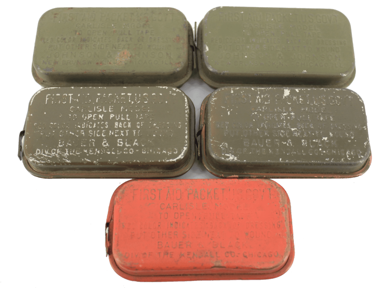 set-of-5-us-army-bandages-military-classic-memorabilia