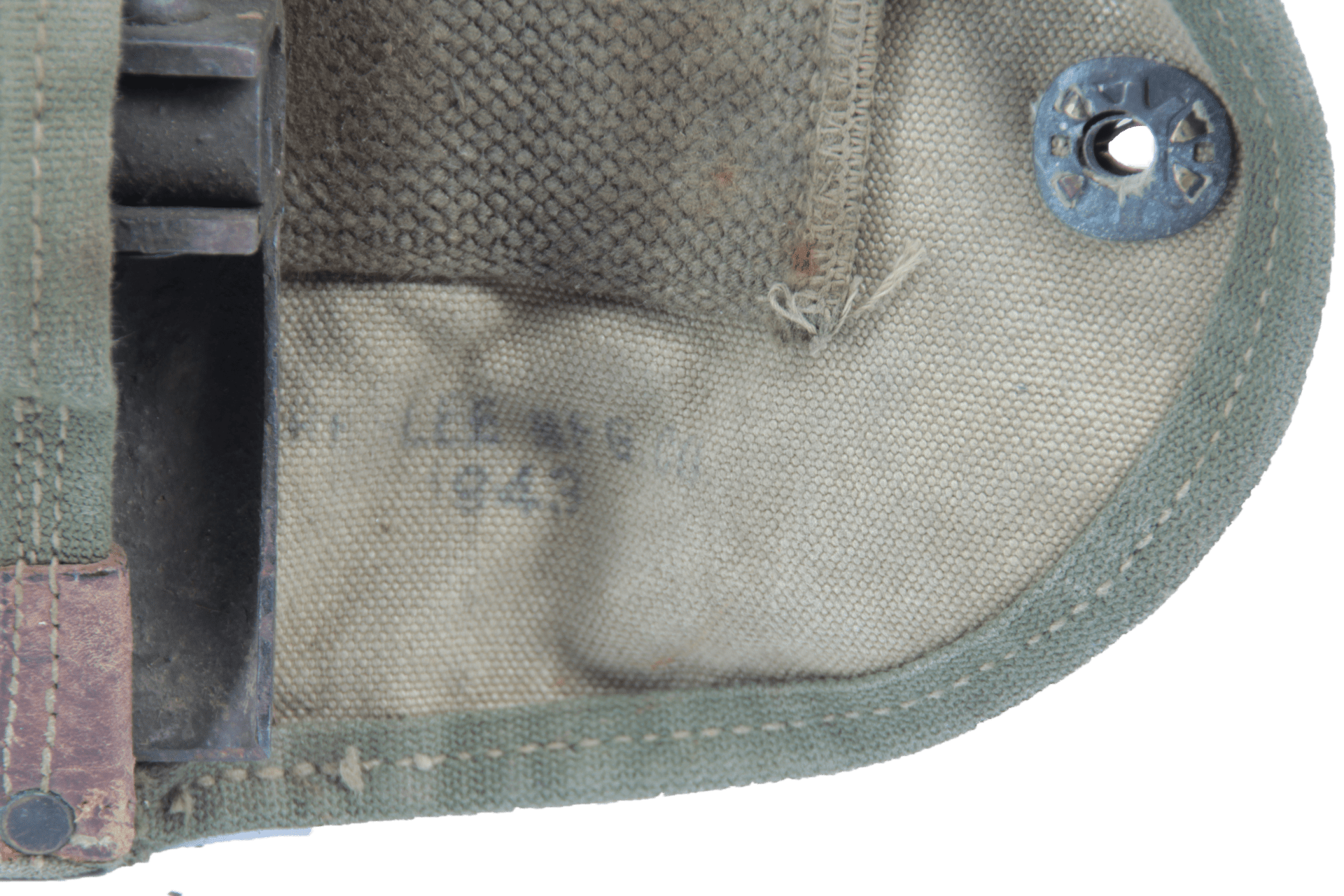 Pelle pliante individuelle Mdle 1943 et Housse 1er Mdle LLE Prod Co 1944 -  Ventes d'antiquités militaires : Royal Dragons