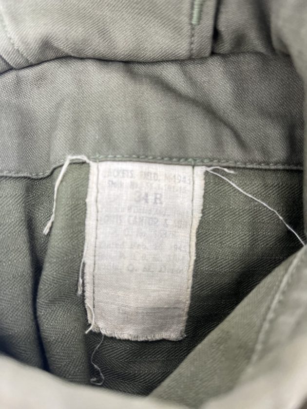 Veste De Campagne US Army M-1943 Neuve - Bronson Mfg - Taille 40 - Kaki/vert - Style Militaire Vintage