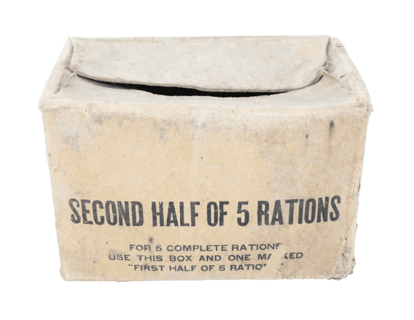 Usa Ration Card US ARMY ration card, Menu #3 - Military Classic Memorabilia