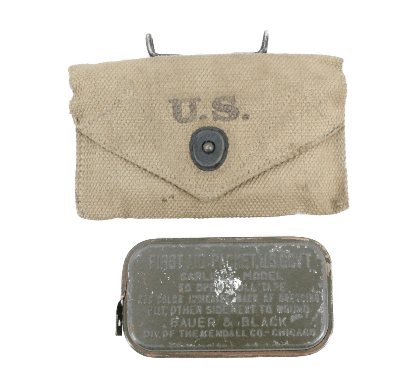 Us Army pouch & bandages - Military Classic Memorabilia