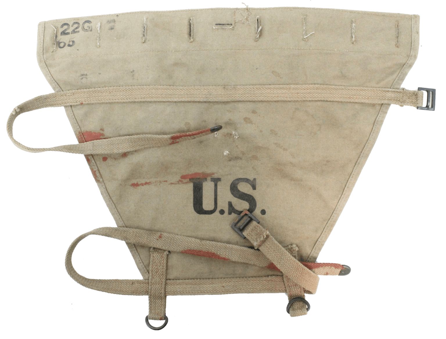 Military Triangle TRIANGLE for BAG US M-1910 - Military Classic Memorabilia