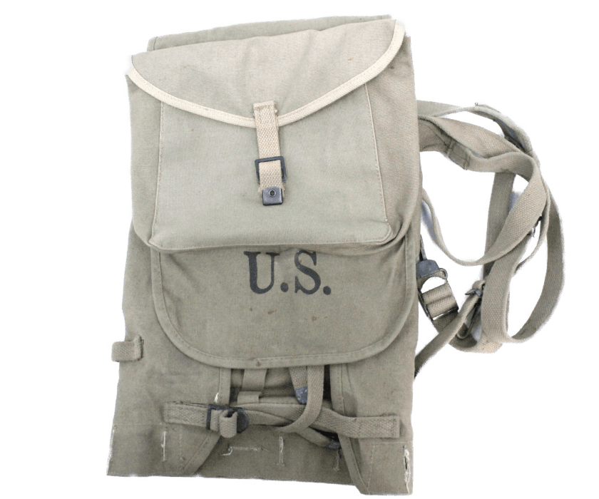 ANCIEN SAC MILITAIRE US avec marquage ww2 ? EUR 15,50 - FR