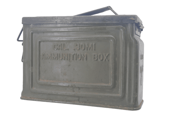 "REEVES” AMMUNITION BOX - CAL.30 US