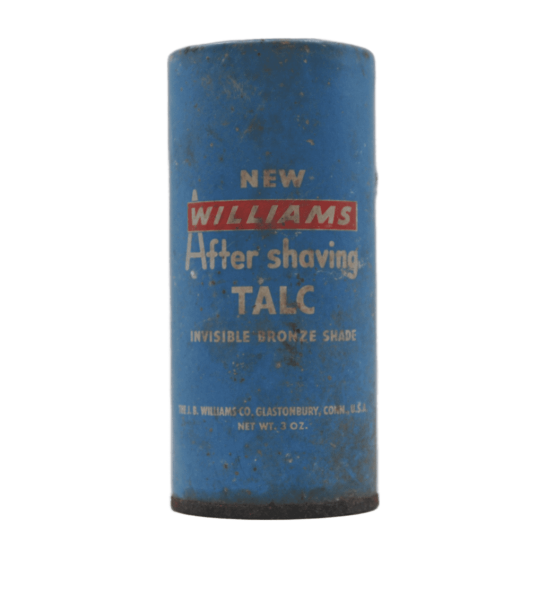 WILLIAMS TALCUM POWDER BOX