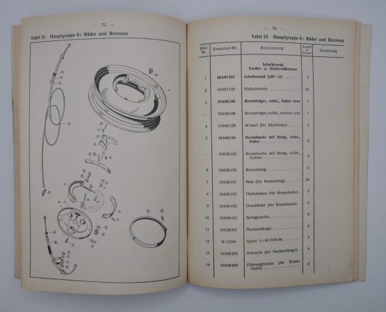 MANUEL DE PIECES DE VOLKSWAGEN 166 "Schwimmwagen" – Image 6