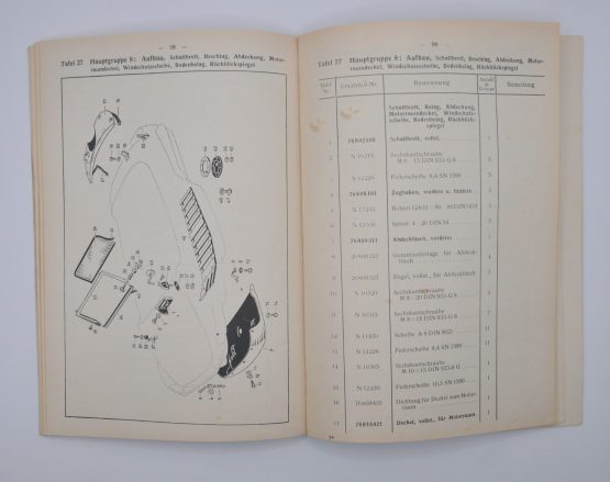 MANUEL DE PIECES DE VOLKSWAGEN 166 "Schwimmwagen" – Image 7