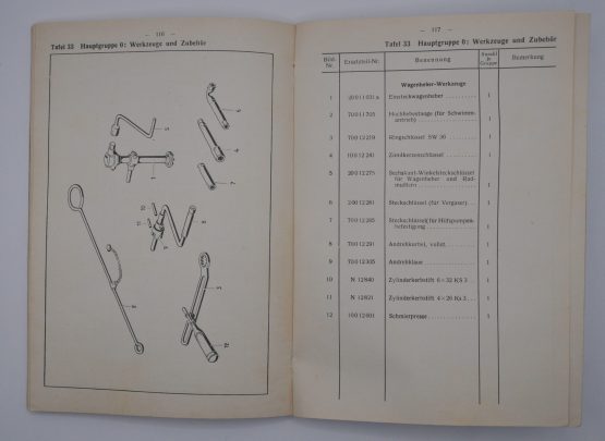 MANUEL DE PIECES DE VOLKSWAGEN 166 "Schwimmwagen" – Image 8