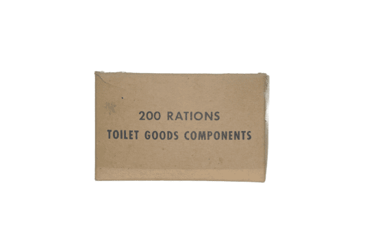 CARTON DE RATION COMPOSANT DE TOILETTE – US ARMY – Image 3