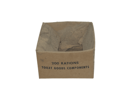 CARTON DE RATION COMPOSANT DE TOILETTE – US ARMY – Image 2