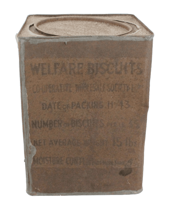 WELFARE BISCUITS BOX BRITISH ARMY - 1943 - Image 3