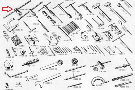 Harley-Davidson Wla clutch wrenches - Image 3