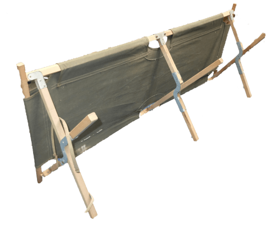 US ARMY- SHANE.MFG folding bed -1944 - Image 2