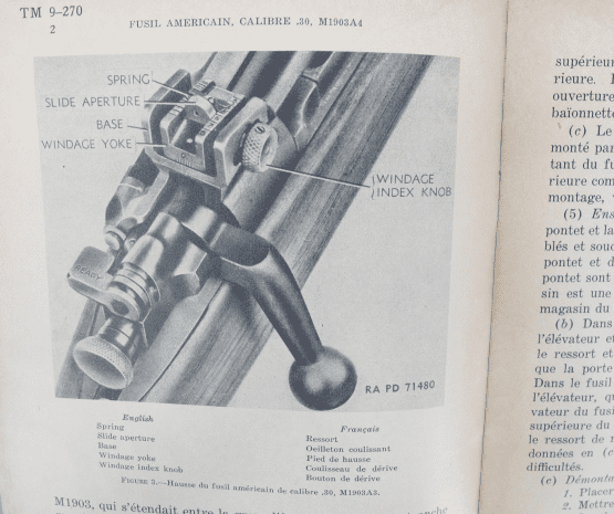 TM 9-270 pour fusil US M-1903 "Springfield" tireur d'élite – Image 5
