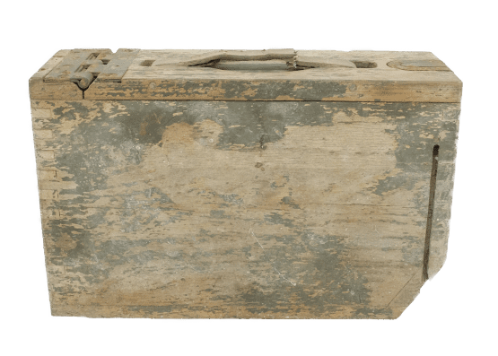 caisse bois de munition de Mitrailleuse US cal.30 – Image 2