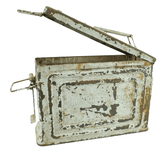 US 30 cal ammunition box - “white"