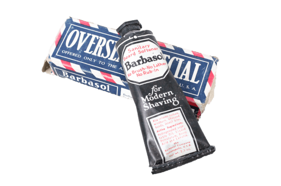 Crème a raser "Barbasol" US ARMY