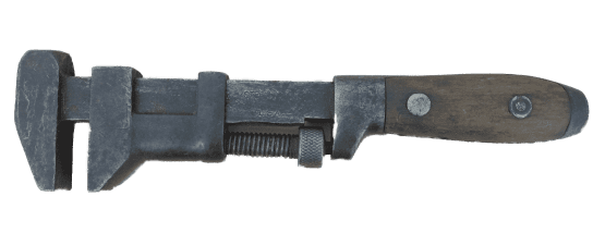 Us army adjustable wrench