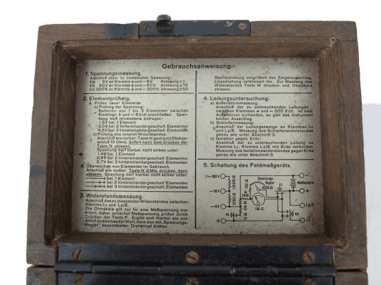 Wehrmacht Funker voltmeter -1943 - Image 5