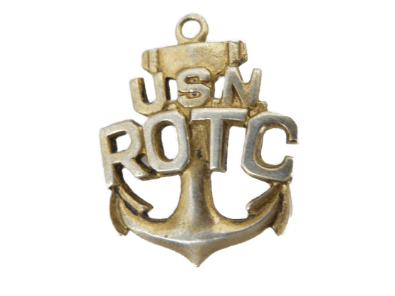 PAIRE D'INSIGNES USN ROTC – Image 2