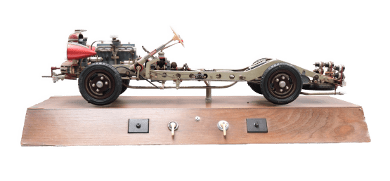 large HOHM automobile model