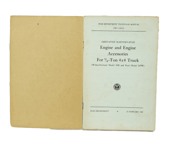 TM 9-1803A Willys & Ford Jeep - Image 2