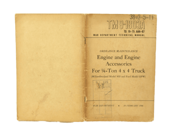 TM 9-1803A Willys & Ford Jeep - Image 11