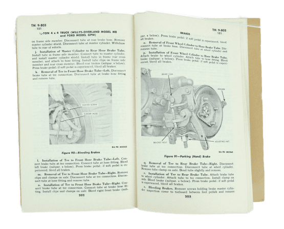 US TM 9-803 Manual for Jeep Willys and Ford - Image 8