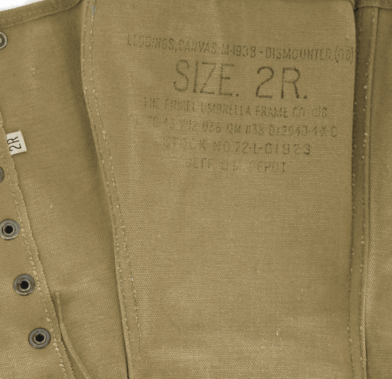 US M-1938 Gaiters - Image 3