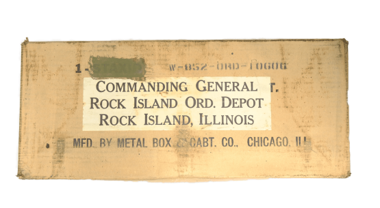 US M6 tool box in original cardbox-1942