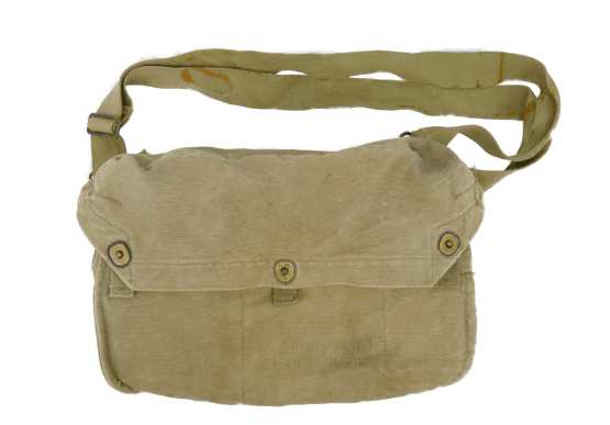 Musette M6 for Us Army gas mask