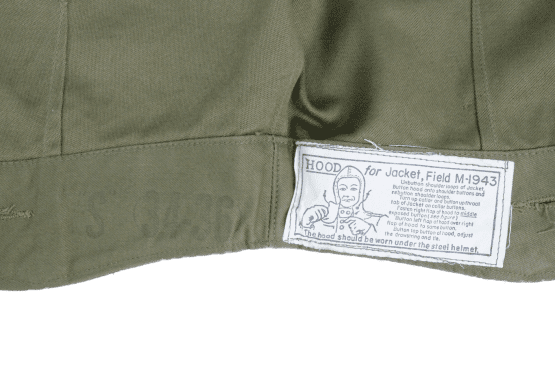 HOOD FOR M-43 JACKET US ARMY - Image 6