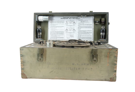 TP 7 US ARMY TELEPHONE REPEATER