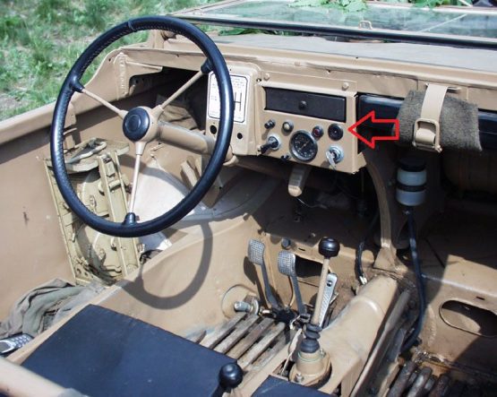START SWITCH BUTTON FOR KUBELWAGEN AND SCHWIMMWAGEN - Image 6